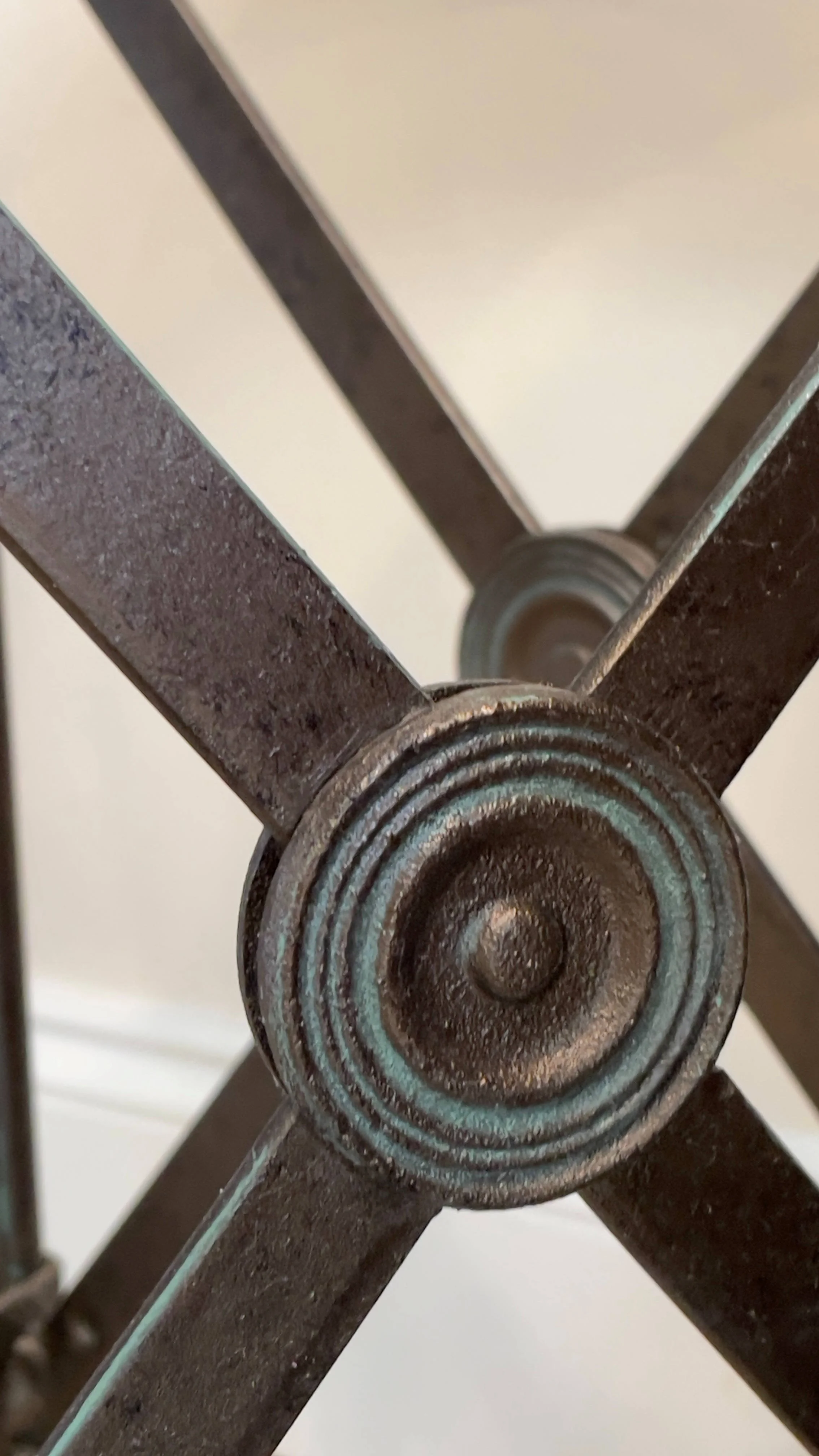 Encore Furniture Gallery-Pair - Maitland Smith Leather and Iron